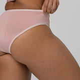 3x Hipster Period Proof Knicker Black Set