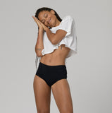 Sleep Easy Night Knicker Black