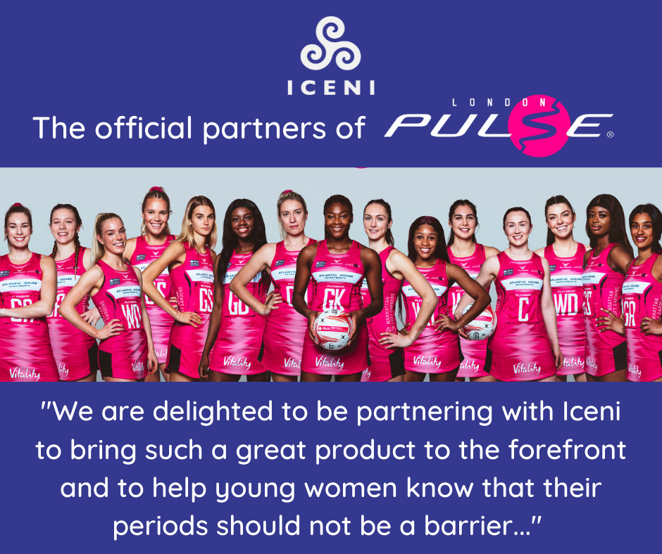 Iceni Silver partners with London Pulse as official period wear supplier